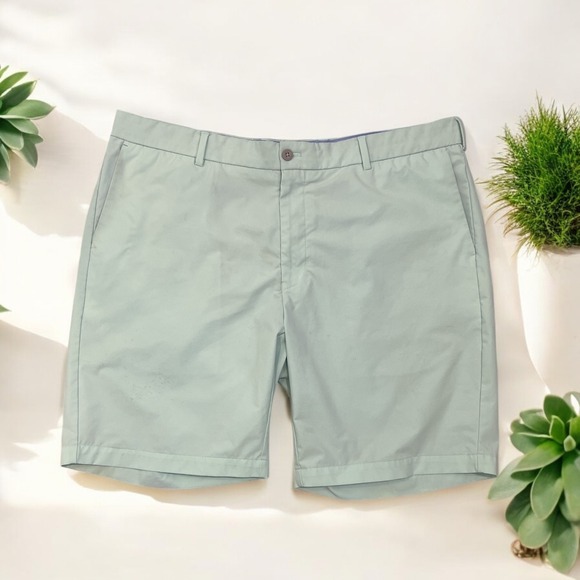 Peter‎ Millar | Crown Crafted Golf Performance Shorts 9" Inseam Mint Green 40" - Picture 1 of 11